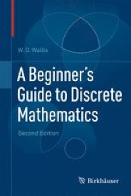 Portada del libro: A Beginner's Guide to Discrete Mathematics.