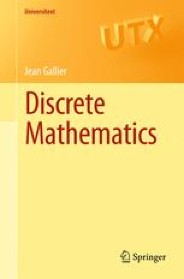 Portada del libro: Discrete Mathematics.